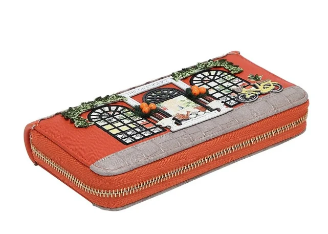 Vendula Orangery Large Ziparound Wallet 5 Vendula Orangery Large Ziparound Wallet - Image 5