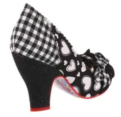 Irregular Choice Make My Day Black -Fashion Shoe Store MMDBK3