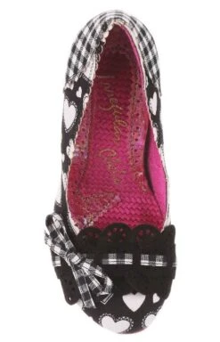 Irregular Choice Make My Day Black -Fashion Shoe Store MMDBK4