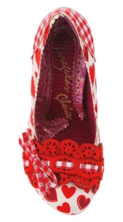 Irregular Choice Make My Day Red 8 Irregular Choice Make My Day Red -Fashion Shoe Store MMDRD4