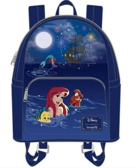 Loungefly Little Mermaid … Ariel Fireworks Mini Backpack 1 Loungefly Little Mermaid … Ariel Fireworks Mini Backpack