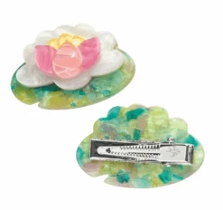 Erstwilder La Belle Epoque Monets Muse Hair Clips Set 2 Piece -Fashion Shoe Store MonetHair3