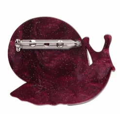 Erstwilder La Belle Epoque Painted Shell Brooch -Fashion Shoe Store PaintedShell3