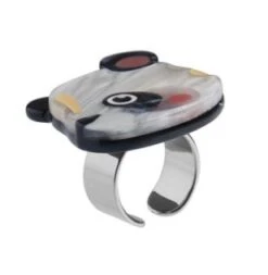 Erstwilder Pete Cromer Wildlife The Patient Panda Ring -Fashion Shoe Store PatientPanda3