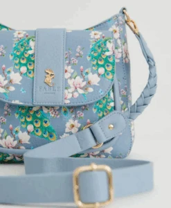 Fable England Peacock Crosbody Bag -Fashion Shoe Store PeacockCrossbody7