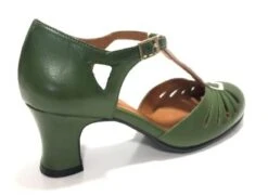 Rock N Dot Daphne Kiwi With Rose Trim -Fashion Shoe Store PerugiaKiwi3