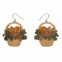 Erstwilder Botanical Fruit Picnic Party Starter Drop Earrings -Fashion Shoe Store PicnicEAR3