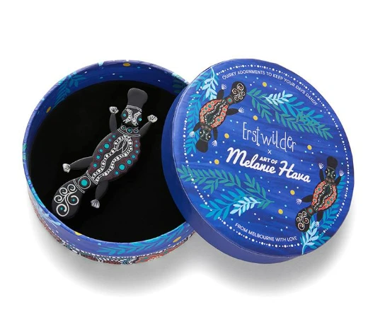 Erstwilder Melanie Hava Platypus Gugula Brooch 2 Erstwilder Melanie Hava Platypus Gugula Brooch - Image 2