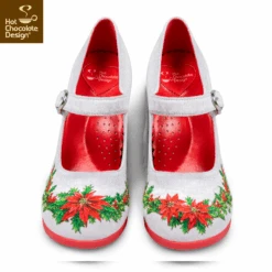 Hot Chocolate Design Poinsettia -Fashion Shoe Store Poinsettia6