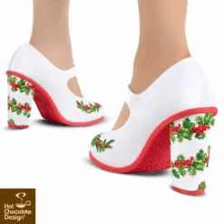 Hot Chocolate Design Poinsettia -Fashion Shoe Store Poinsettia9