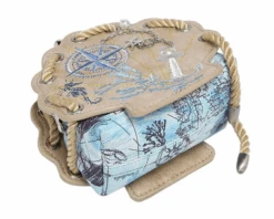 Vendula English Coast Scrapbook Shell Clipper Purse -Fashion Shoe Store ShellClipper7