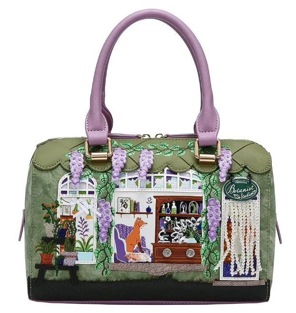 Vendula Botanist Speedy Bowler Bag 1 Vendula Botanist Speedy Bowler Bag