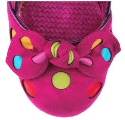 Irregular Choice Spot The Dot Pink -Fashion Shoe Store SpotPK5