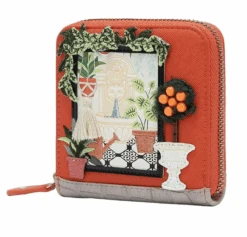Vendula Orangery Square Wallet -Fashion Shoe Store SqWall5