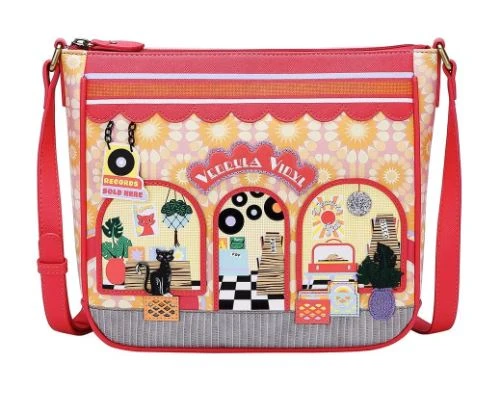 Vendula Vinyl Square Crossbody 1 Vendula Vinyl Square Crossbody