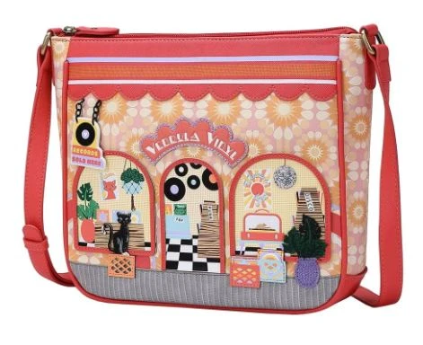 Vendula Vinyl Square Crossbody 2 Vendula Vinyl Square Crossbody - Image 2