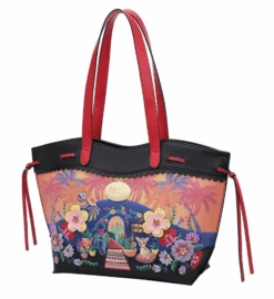 Vendula Mexican Garden Stella Tote -Fashion Shoe Store Stella4