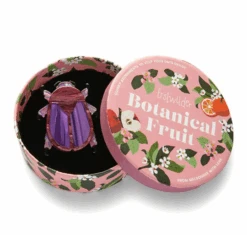 Erstwilder Botanical Fruit Summer Scarab Brooch 5 Erstwilder Botanical Fruit Summer Scarab Brooch -Fashion Shoe Store SummerScarab3