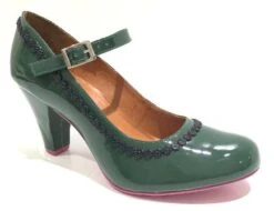 Cristofoli Tania Patent Dark Green