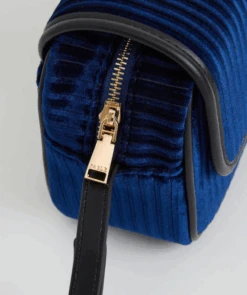 Fable England Vivianne Velvet Camera Bag Sapphire Blue 9 Fable England Vivianne Velvet Camera Bag Sapphire Blue -Fashion Shoe Store VivianneBag5
